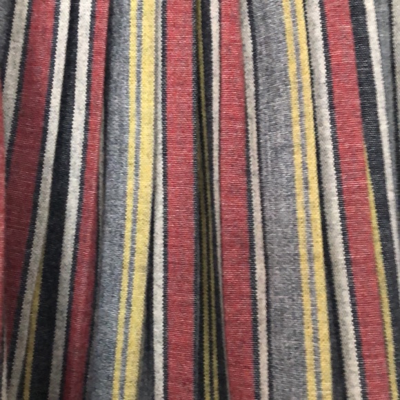 Vintage Striped Wool Pleated Skirt (Fits 6) - Picture 2 of 6